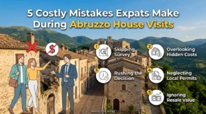 Avoid the top buying property in Abruzzo mistakes. Learn why your emails go unanswered and how to spot hidden issues during house visits with a local expert.