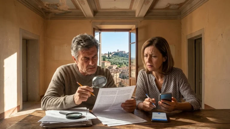 Expat couple having issues understanding property contracts in Italian