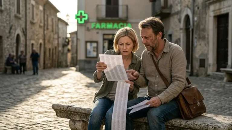Expat couple looking at a list of available physicians in Abruzzo Italy