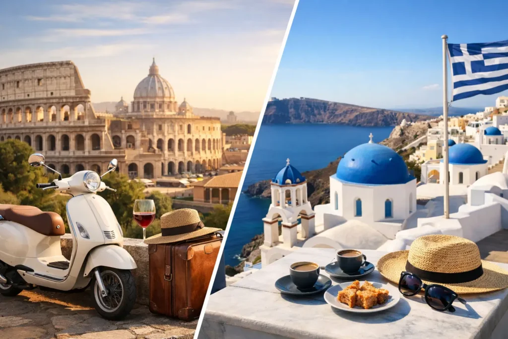 Moving to Italy vs Greece: What Changes Most