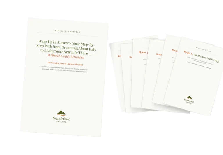 Image of the PDF ebook of The Complete Move-to-Abruzzo Blueprint by Wanderlust Abruzzo