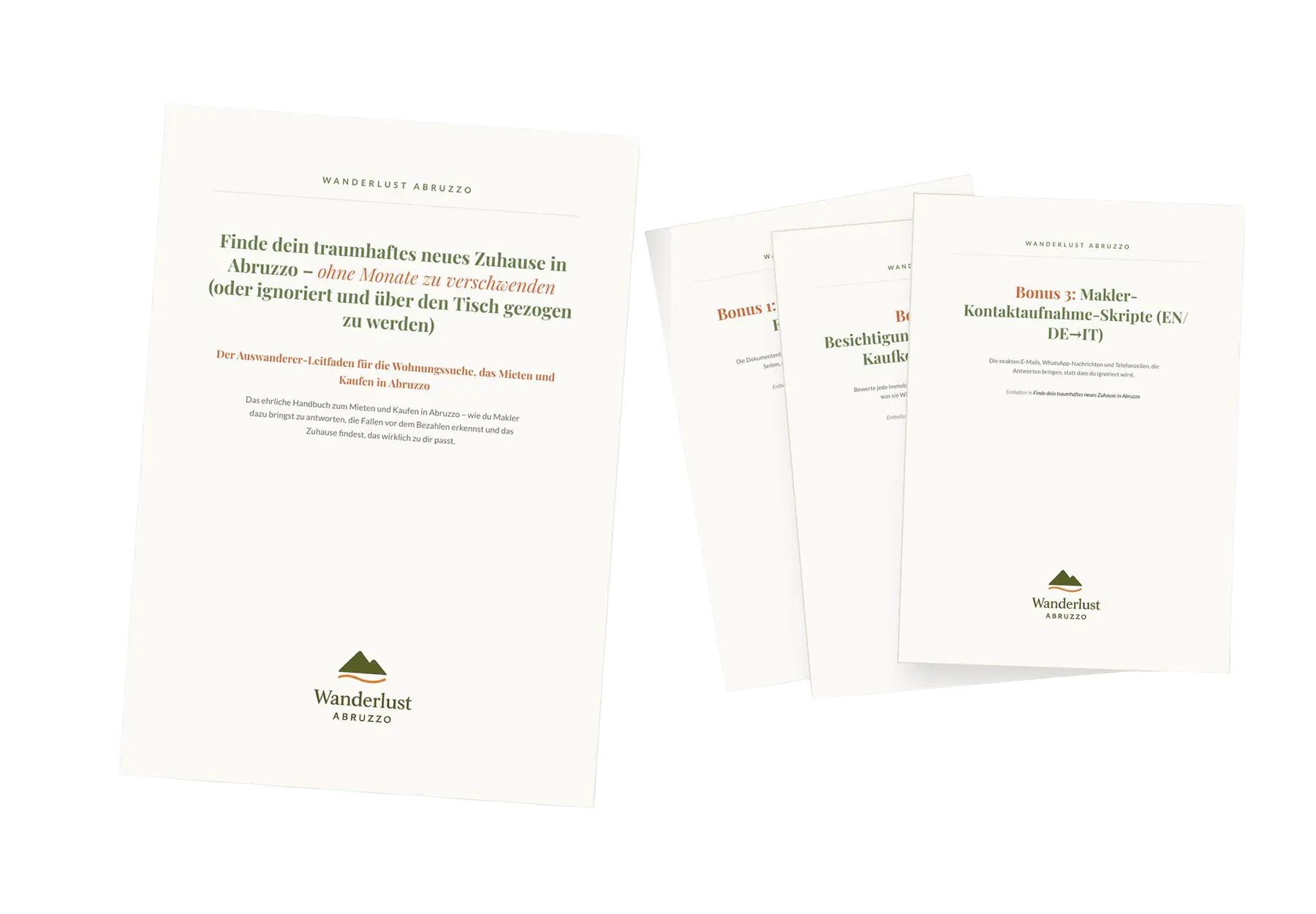 Bild des PDF-E-Books "Der Auswanderer-Leitfaden für die Wohnungssuche, das Mieten und Kaufen in Abruzzo" von Wanderlust Abruzzo