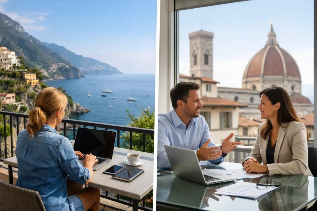 Remote Relocation or In-Person Support in Italy?